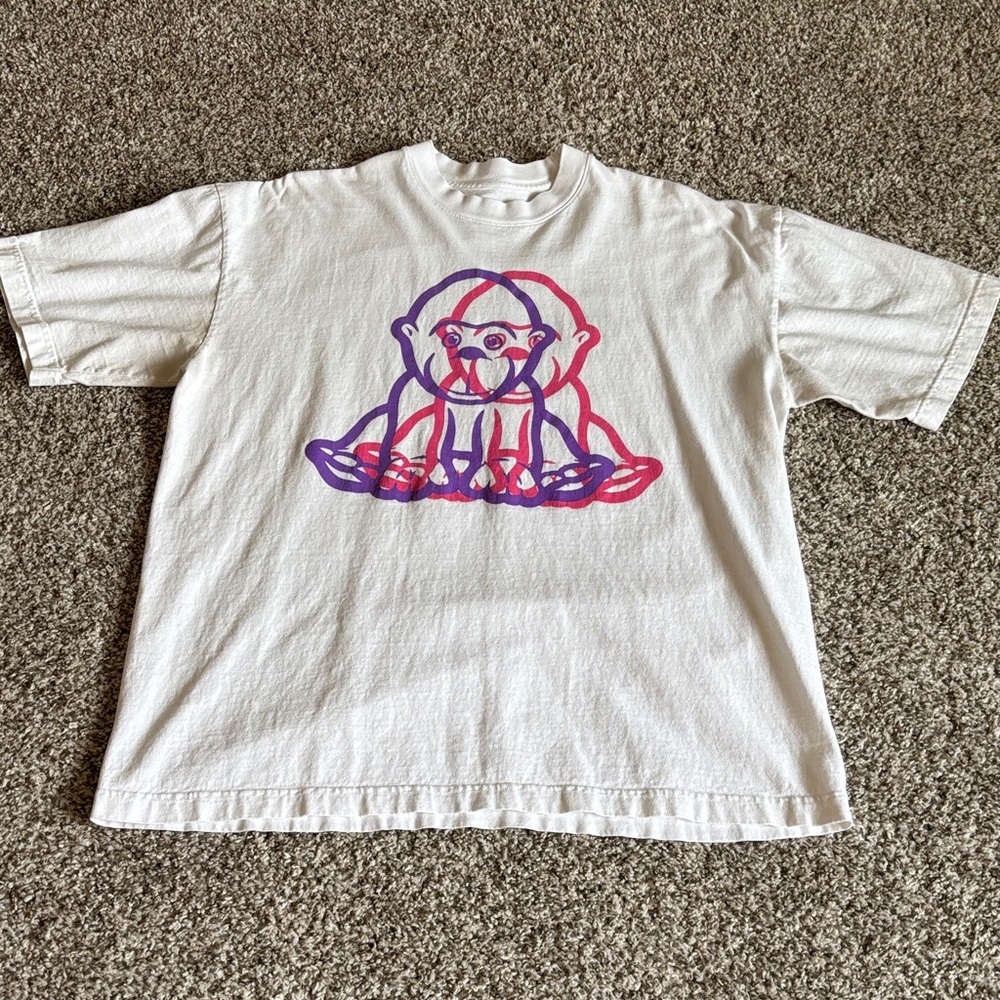Inaka Power T-shirt with monkey design